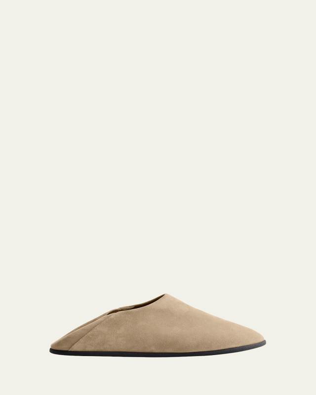 Big Bootie Suede Slipper Mules